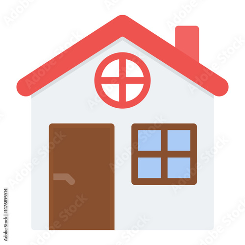 Home icon vector image. Can be used for World Refugee Day.