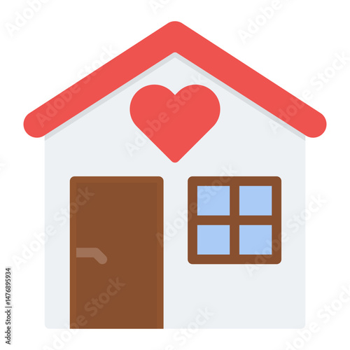 Shelter icon vector image. Can be used for World Refugee Day.