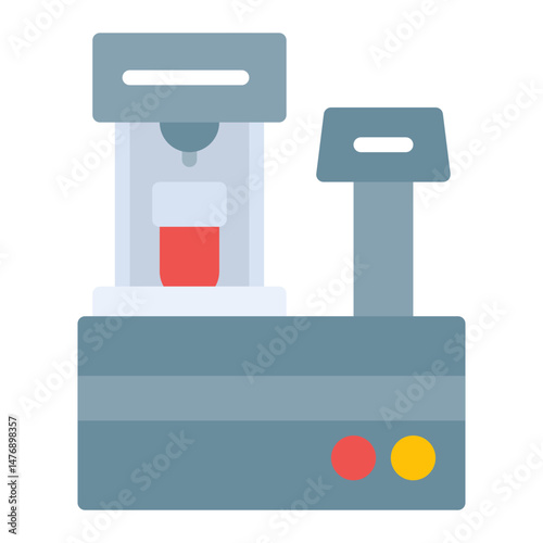 Lab Mixer icon vector image. Can be used for Virtual Lab.