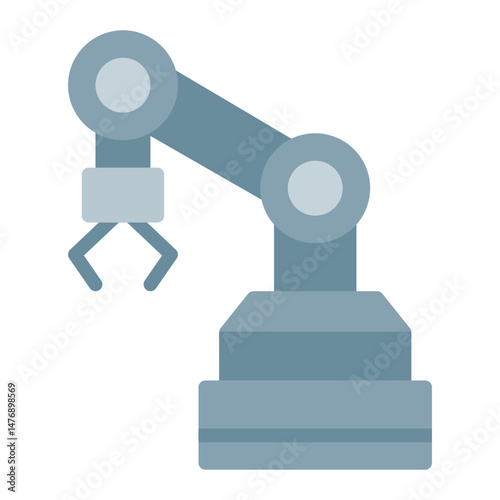Lab Robot icon vector image. Can be used for Virtual Lab.