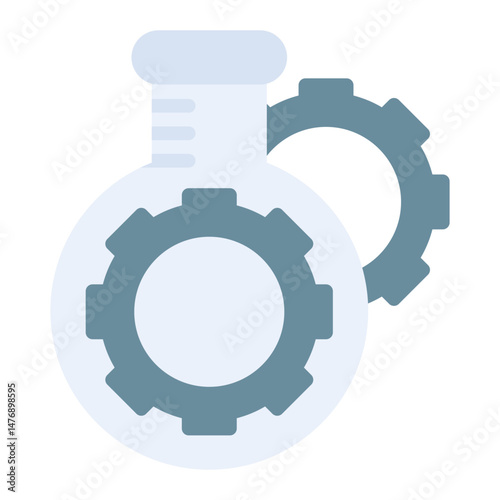 Lab Settings icon vector image. Can be used for Virtual Lab.