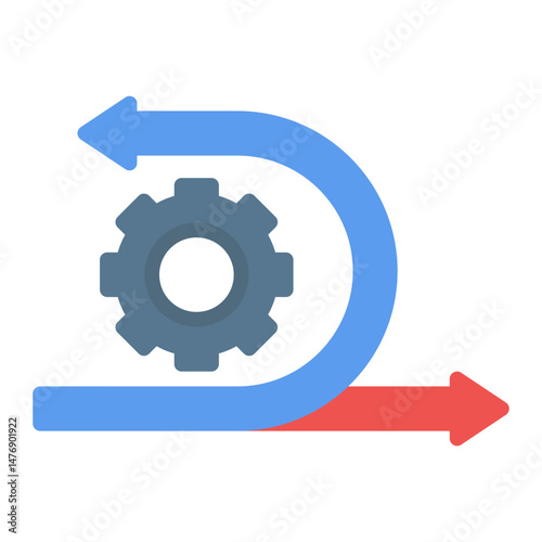 Agility icon vector image. Can be used for Digital Disruption.