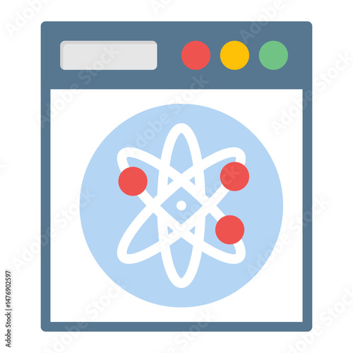 Quantum Leap icon vector image. Can be used for Digital Disruption.