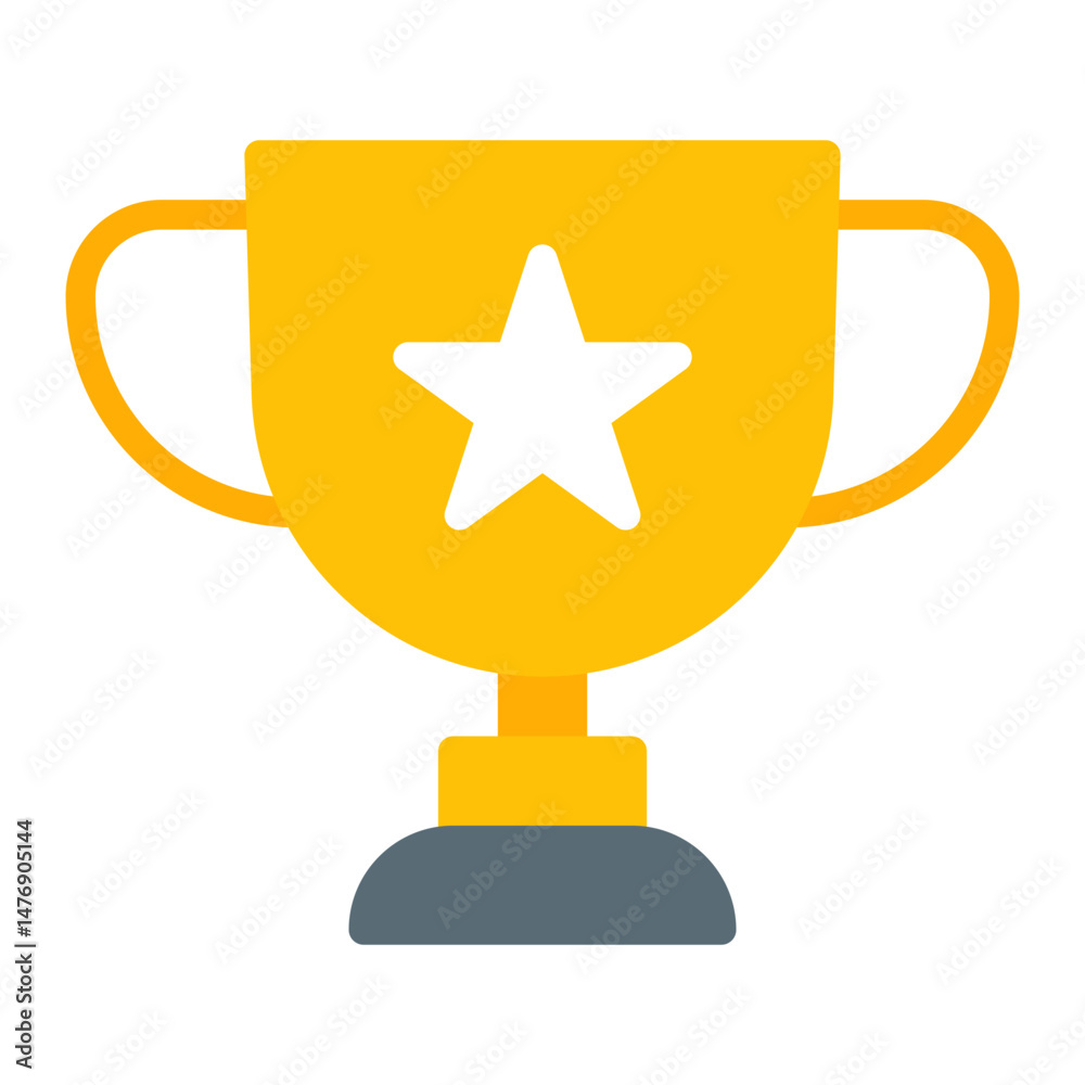 Trophy icon vector image. Can be used for Track and Field.