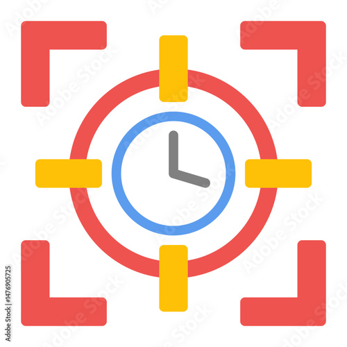 Focus icon vector image. Can be used for ADHD.