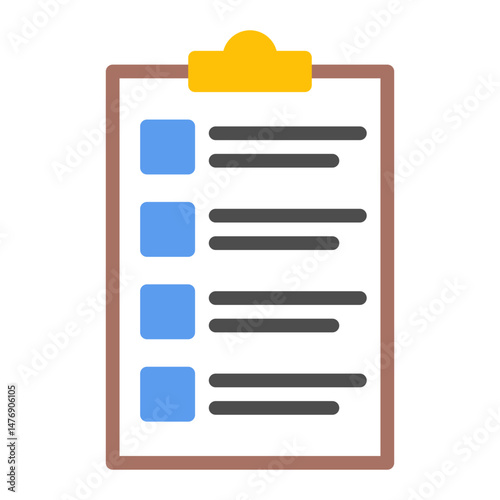 Planning icon vector image. Can be used for ADHD.
