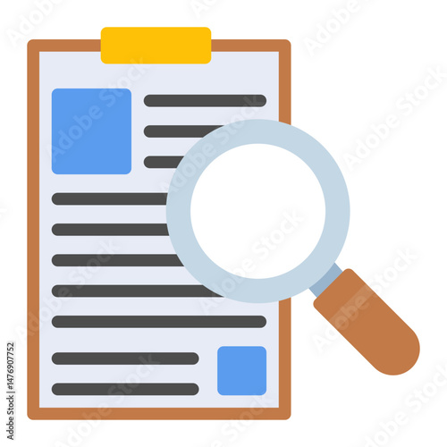 Investigative Reporting icon vector image. Can be used for Press Freedom Day.