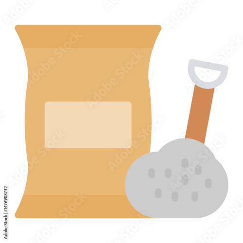Cement icon vector image. Can be used for Raw Metrial.