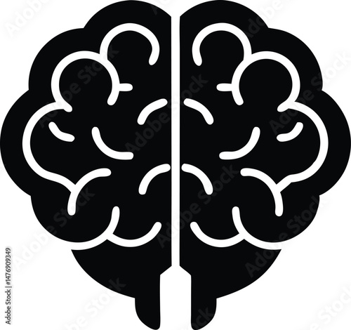 brain health vector icon.eps
