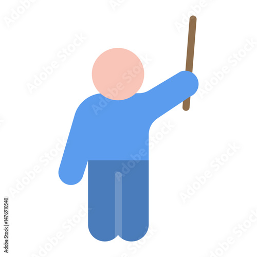 Physical Abuse icon vector image. Can be used for Bullying in Society.