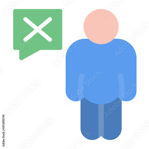 Shaming icon vector image. Can be used for Bullying in Society.