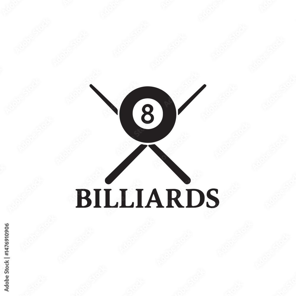 logo for billiard playing area