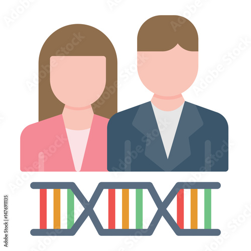 Ancestor icon vector image. Can be used for Inheritance.
