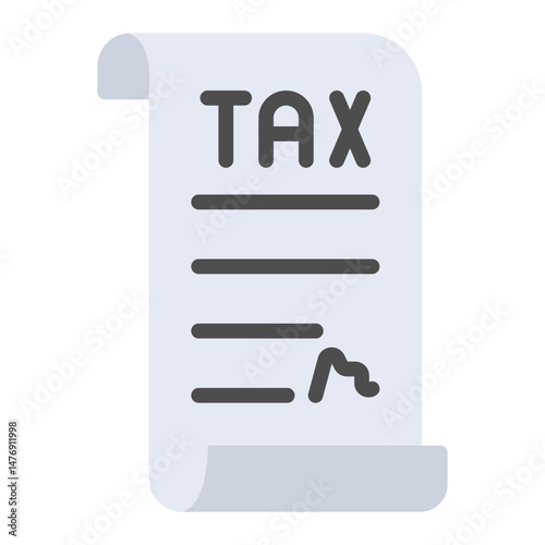 Tax icon vector image. Can be used for Inheritance.