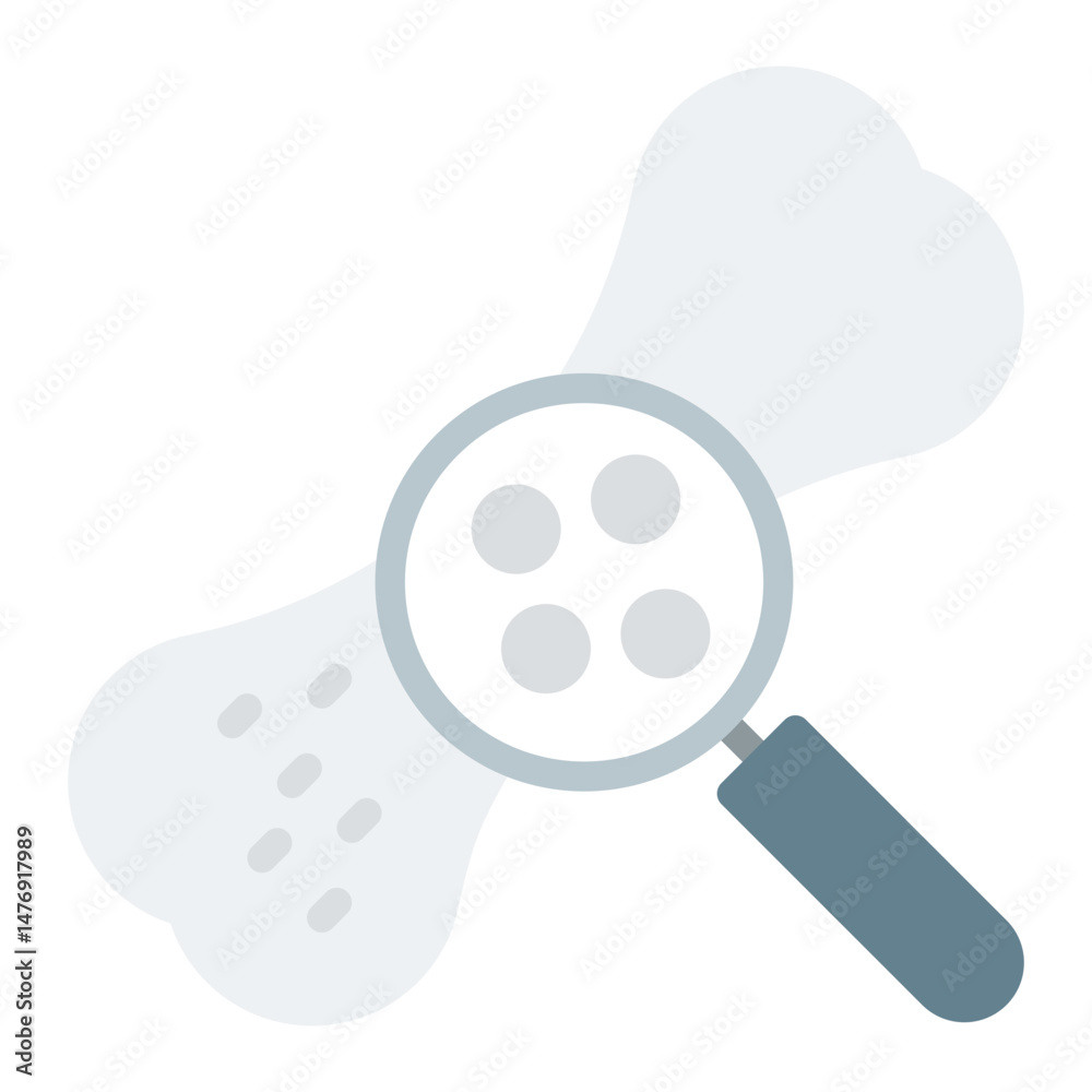 custom made wallpaper toronto digitalBone Density icon vector image. Can be used for Medical Tests.