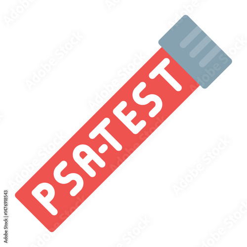 PSA Test icon vector image. Can be used for Medical Tests.