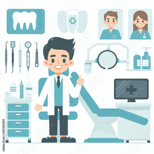 dentist, dental, health, clinic, teeth, patient, medical, medicine, treatment, dentistry, care, professional, doctor, hygiene, healthcare, woman, oral, tooth, hospital, chair, office, equipment, visit