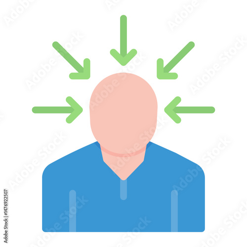 Strain icon vector image. Can be used for Burnout.