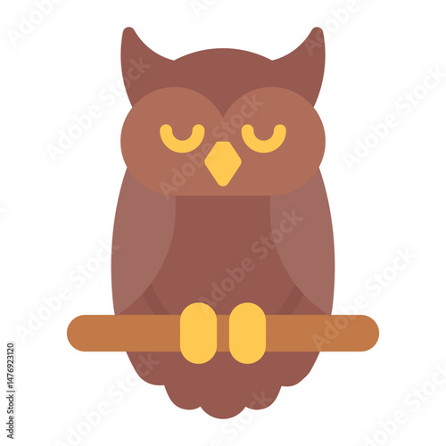 Night Owl icon vector image. Can be used for Urban Tribes.