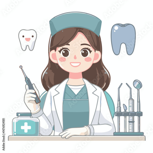 dentist, dental, health, clinic, teeth, patient, medical, medicine, treatment, dentistry, care, professional, doctor, hygiene, healthcare, woman, oral, tooth, hospital, chair, office, equipment, visit