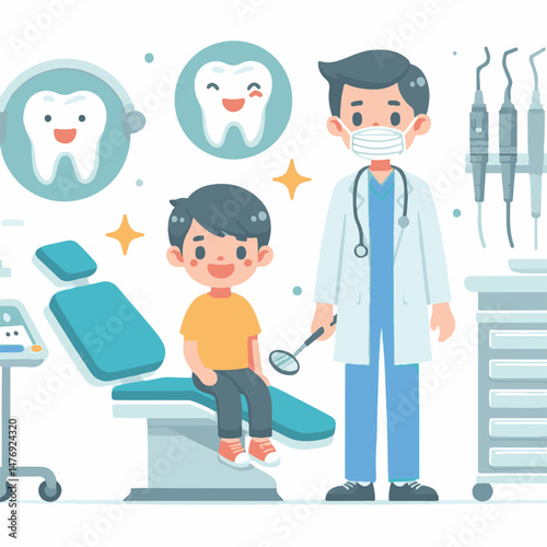 dentist, dental, health, clinic, teeth, patient, medical, medicine, treatment, dentistry, care, professional, doctor, hygiene, healthcare, woman, oral, tooth, hospital, chair, office, equipment, visit
