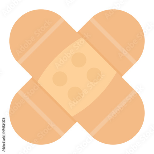 Bandages icon vector image. Can be used for Plastic and Cosmetic Surgery.