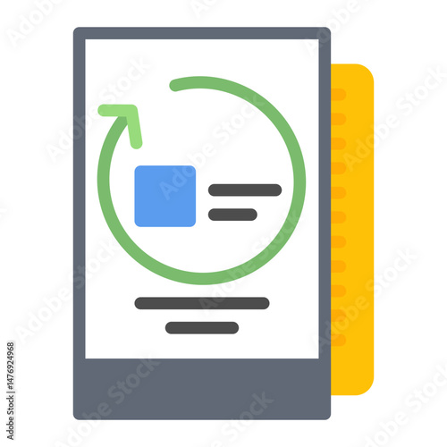 Recovery Plan icon vector image. Can be used for Plastic and Cosmetic Surgery.