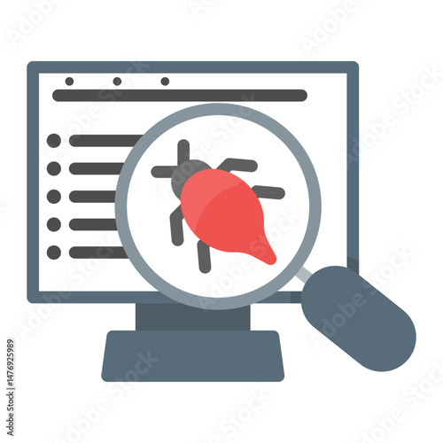 Penetration Testing icon vector image. Can be used for Business Audit.