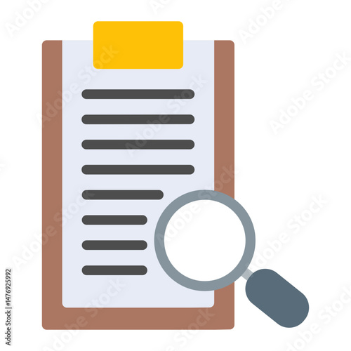 Policy Compliance icon vector image. Can be used for Business Audit.