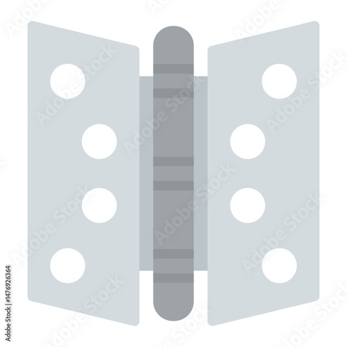 Hinge icon vector image. Can be used for Locksmith.