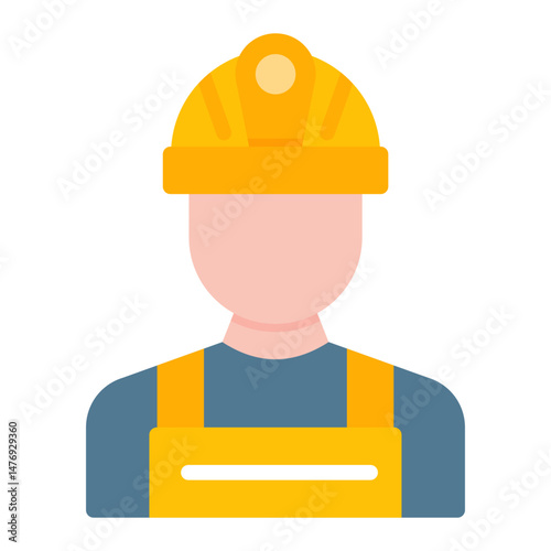 Engineer Avatar icon vector image. Can be used for Engineer in Mechanics.