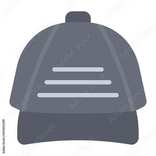 Rocker Hat icon vector image. Can be used for Rock and Roll.