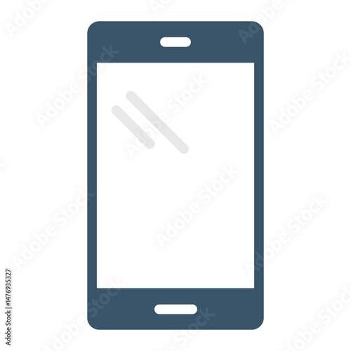 Mobile icon vector image. Can be used for Raising Children.