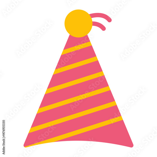 Party Hat icon vector image. Can be used for Raising Children.