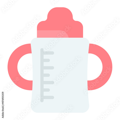 Sippy Cup icon vector image. Can be used for Raising Children.