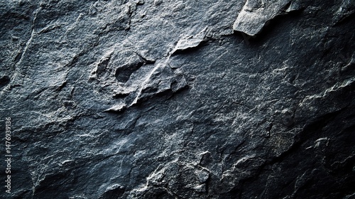 Wallpaper Mural Dark Gray Stone Texture with Abstract Grainy Surface, Minimalist and Raw Aesthetic
 Torontodigital.ca