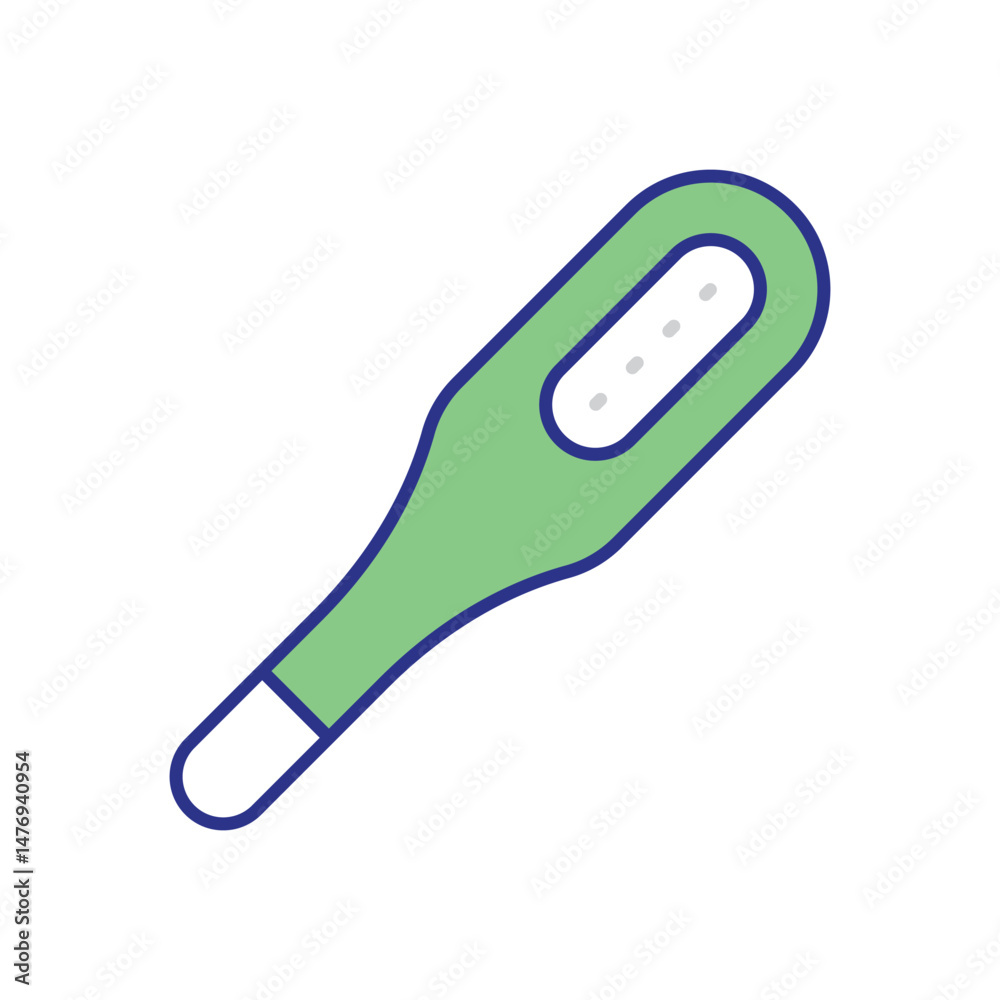 Digital Thermometer Icon vector stock illustration Digital Thermometer Icon vector stock illustration
