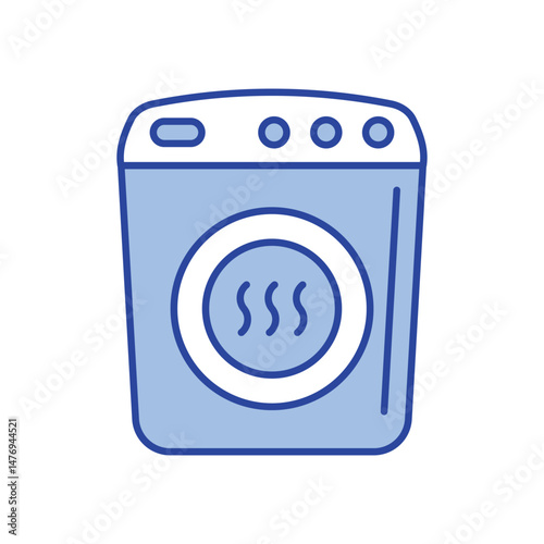 Dryer Machine Icon vector stock illustration
