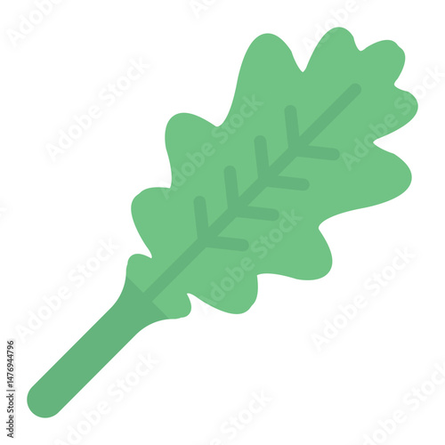 Royal Oak Leaf icon vector image. Can be used for Empire.