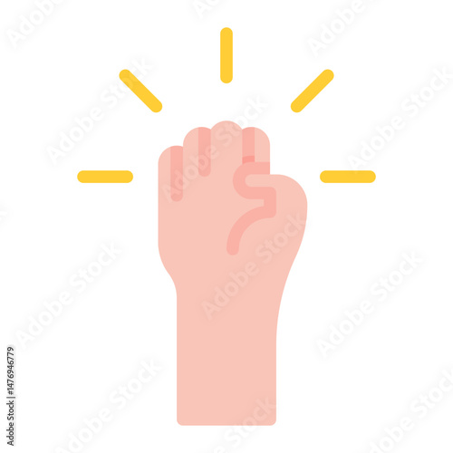 Activist icon vector image. Can be used for Social Club.