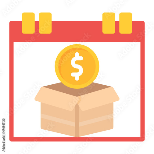 Fundraising Event icon vector image. Can be used for Social Club.