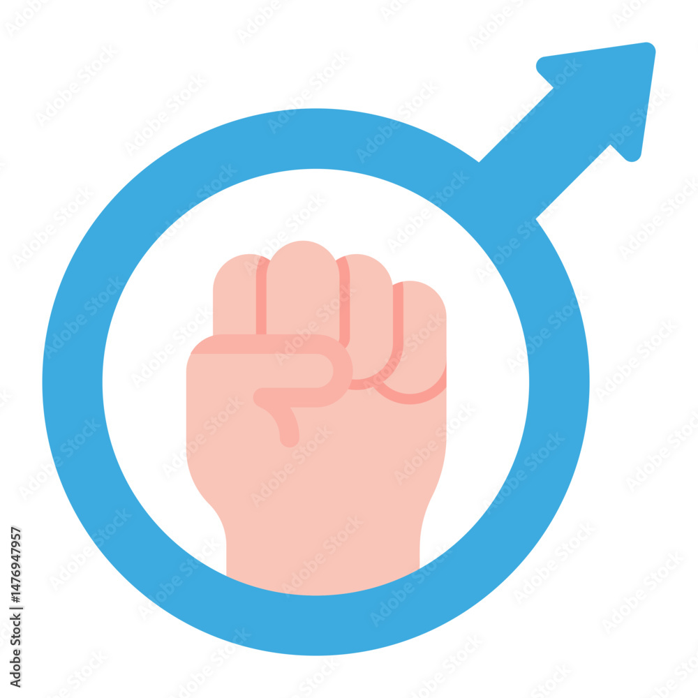 Men Rights icon vector image. Can be used for Protest. Men Rights icon vector image. Can be used for Protest.