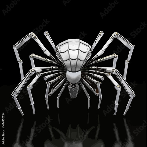 robotic-spider-metal-arachnid-mechanical-insect-steampunk-spider-cyberpunk-creature-artificial-intelligence-futuristic-design-metal-spider-art