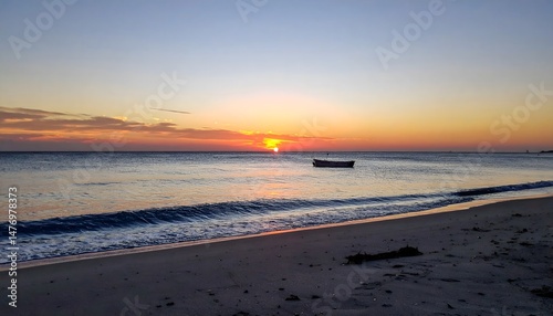 Sunset over the Ocean