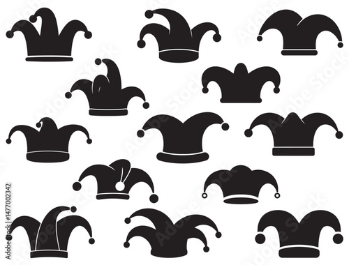 JESTER HATS SILHOUETTE
