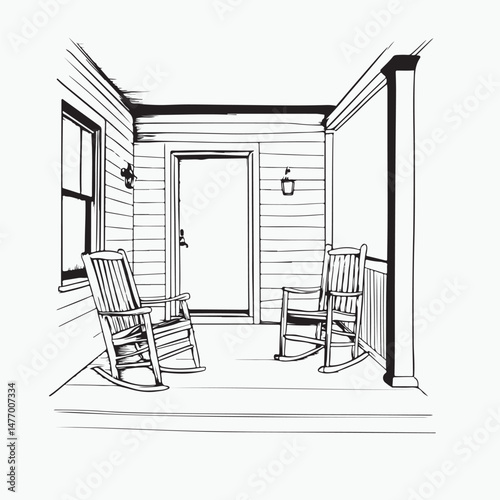 chair in the room