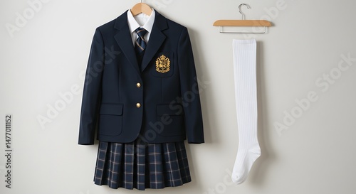School uniform displayed