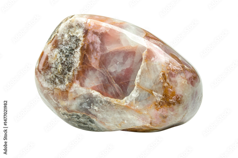 Obraz premium Stunning Natural Polished Gemstone . Transparent background PNG