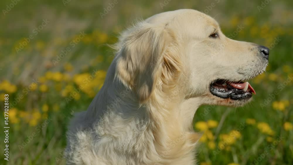 golden retriever portrait golden retriever portrait