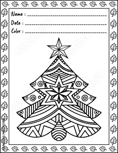 Bold and Easy Christmas Coloring Pages For Kid and adult.  
High resolution (300 DPI), 
Ready to print on standard 8.5x11 inch paper With No Bleed, 
Black and White. 
Vector illustration AI, EPS, PNG,